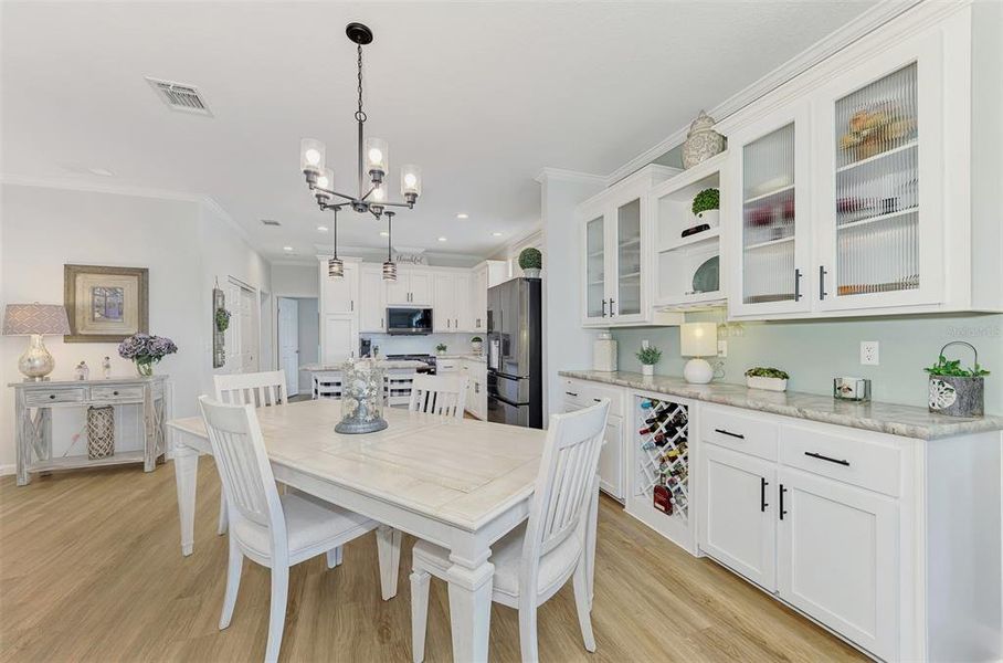 Furnished interior view inside a new home in , North Port (Image 39).