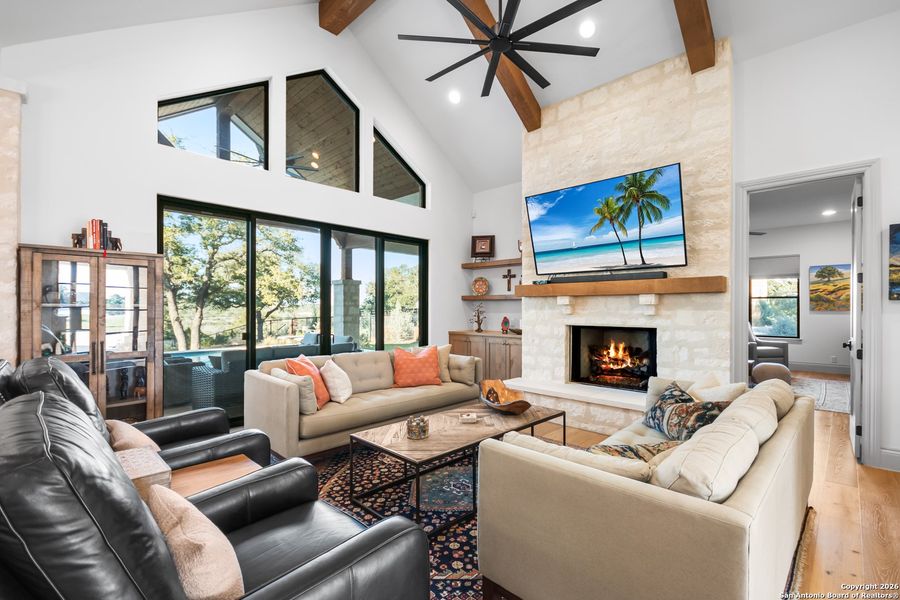 Furnished interior view inside a new home in , Boerne (Image 5).