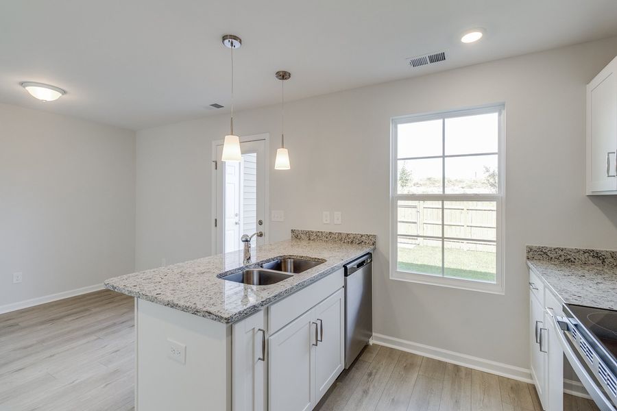 Furnished interior view inside a new home in Astoria, Columbia (Image 9).