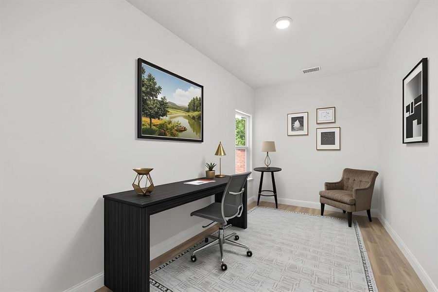 Furnished interior view inside a new home in , Corsicana (Image 30). Furnished interior view inside a new home in , Corsicana (Image 30).