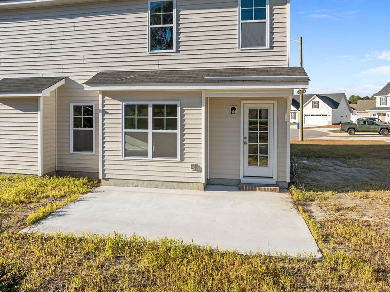 Exterior details and patio area of a home in Arbor Hills South, Greenville (Image 25). Exterior details and patio area of a home in Arbor Hills South, Greenville (Image 25).