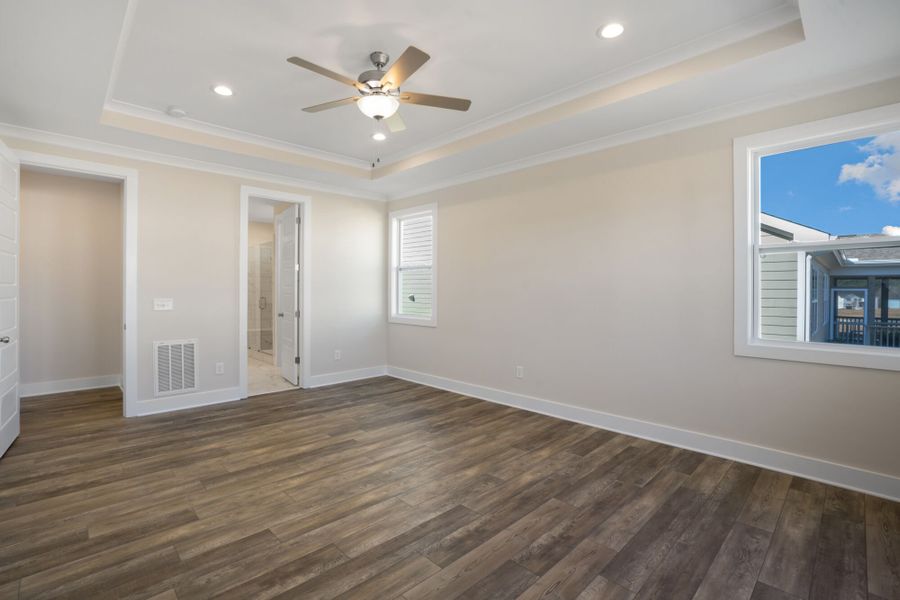 Representative unfurnished interior of a home built from the Olympic by Mattamy Homes in Magnolia Park, Garner (Image 26).