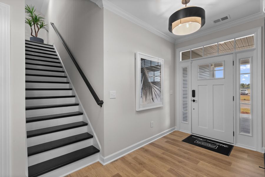 Representative furnished interior of a home built from the The Sand Dollar by Chesapeake Homes in Coastal Club of the Carolinas, Calabash (Image 27).