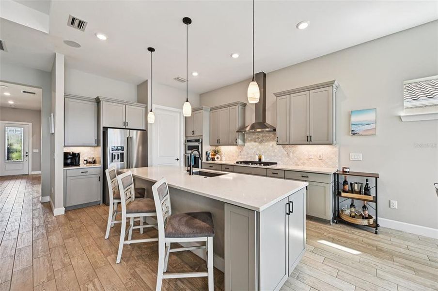 Furnished interior view inside a new home in , Englewood (Image 6).