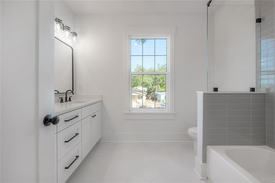 Furnished interior view inside a new home in , Tampa (Image 12).