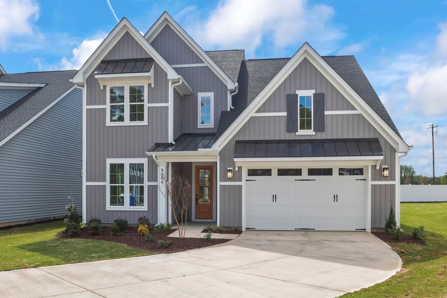 Representative exterior photo of a completed home built from the The Whitley by RobuckHomes in Kennebec Crossing, Angier, NC (Image 48). Representative exterior photo of a completed home built from the The Whitley by RobuckHomes in Kennebec Crossing, Angier, NC (Image 48).