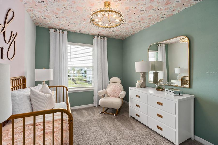 Furnished interior view inside a new home in EverBe, Orlando (Image 13).