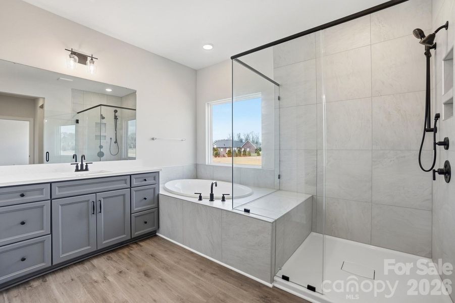 Furnished interior view inside a new home in Harmony, Harrisburg (Image 27).