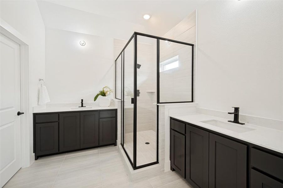 second primary bath