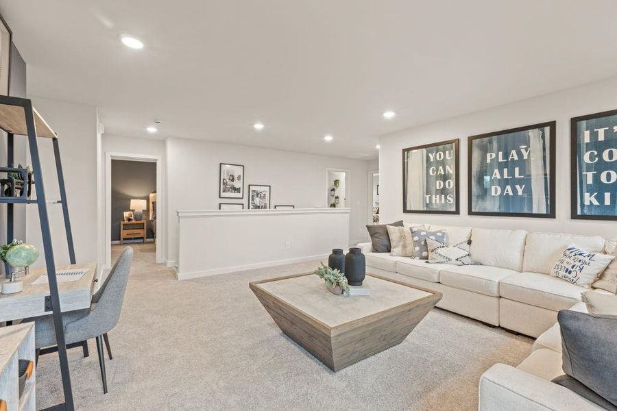 Furnished interior view inside a new home in Echo Grove, Cumming (Image 21).