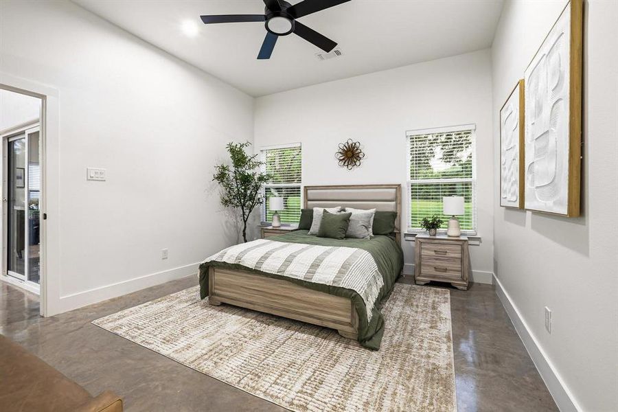 Furnished interior view inside a new home in , Denison (Image 28).