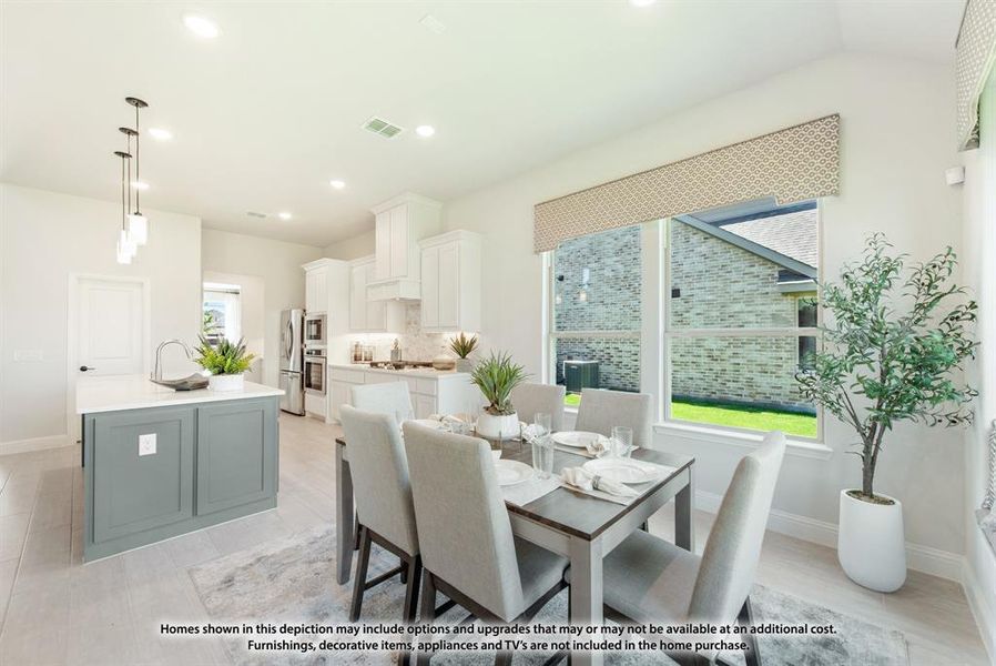 Furnished interior view inside a new home in Devonshire, Forney (Image 29).