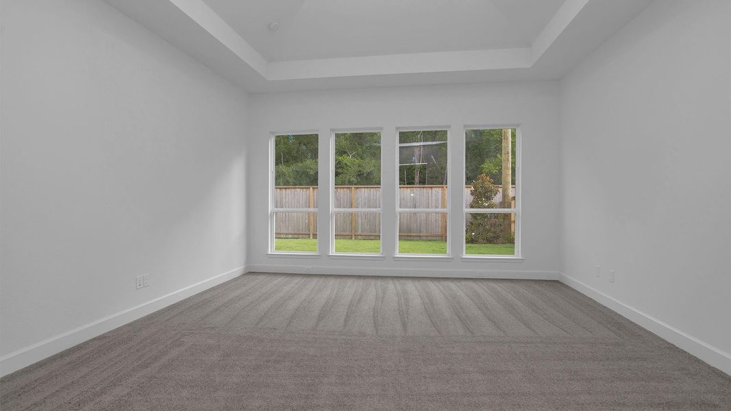 Spacious, unfurnished interior of a new home in Fulshear Lakes 80', Fulshear (Image 19).