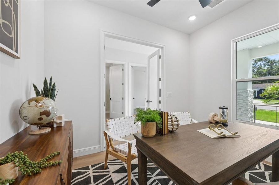 Furnished interior view inside a new home in , Tampa (Image 47).