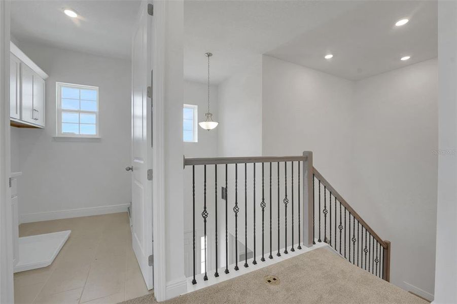 Spacious, unfurnished interior of a new home in Avalon Woods, Winter Garden (Image 26). Spacious, unfurnished interior of a new home in Avalon Woods, Winter Garden (Image 26).