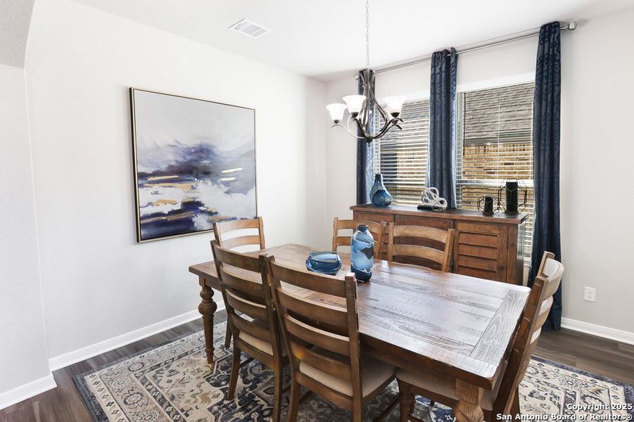 Furnished interior view inside a new home in Buffalo Crossing, Cibolo (Image 25).