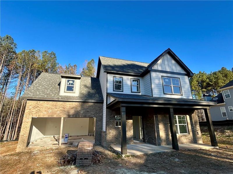 In-progress construction of a new home in , Dallas, GA (Image 4). In-progress construction of a new home in , Dallas, GA (Image 4).
