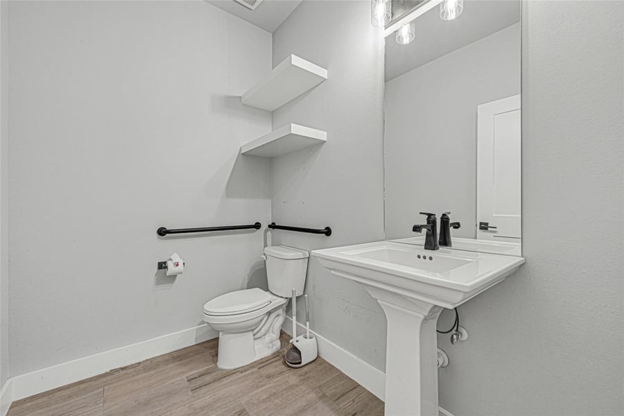 ADA guest half bath