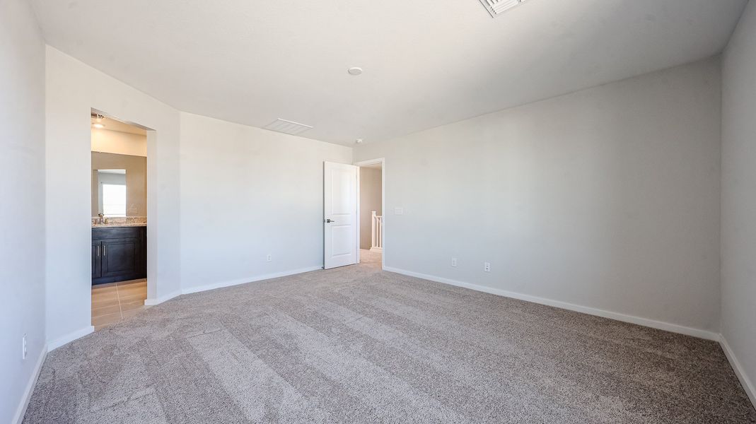 A large empty room.