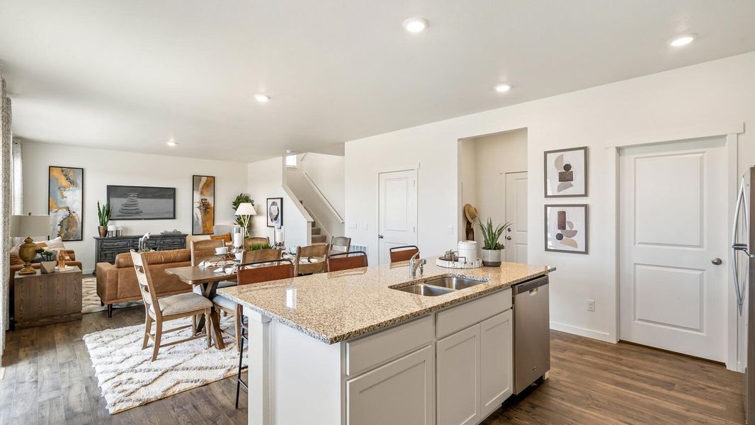 Furnished interior view inside a new home in Tailholt, Severance (Image 17). Furnished interior view inside a new home in Tailholt, Severance (Image 17).