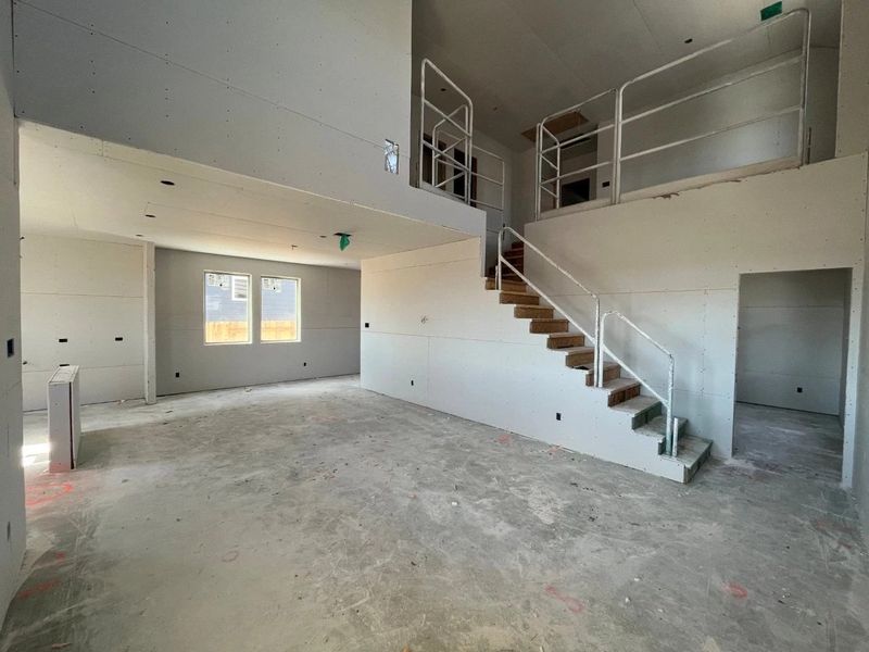 In-progress construction of a new home in Lariat, Liberty Hill, TX (Image 12).