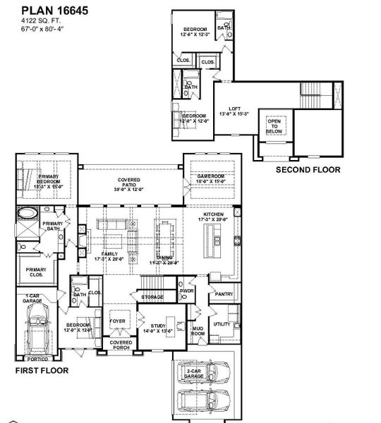 2D floor plan layout of this home in Colton, Todd Mission, TX (Image 5).