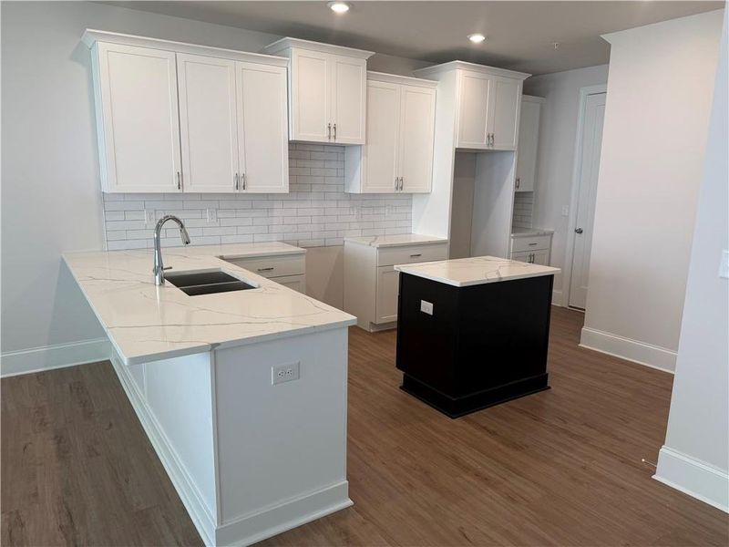 Furnished interior view inside a new home in , Marietta (Image 5).
