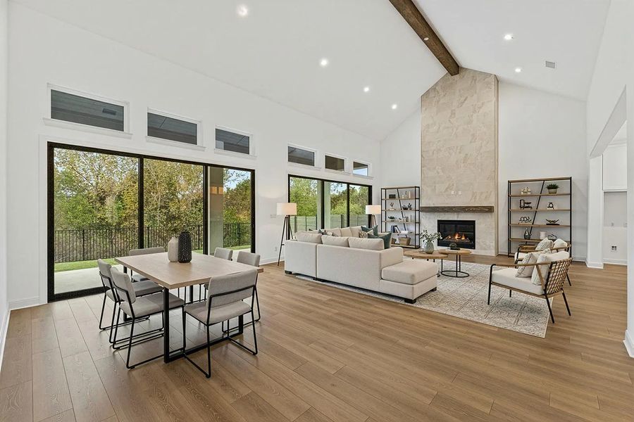 The Grantley family room