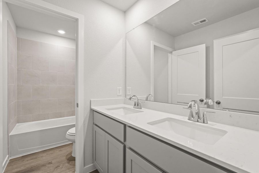 Furnished interior view inside a new home in Maple Woods, Hockley (Image 3).
