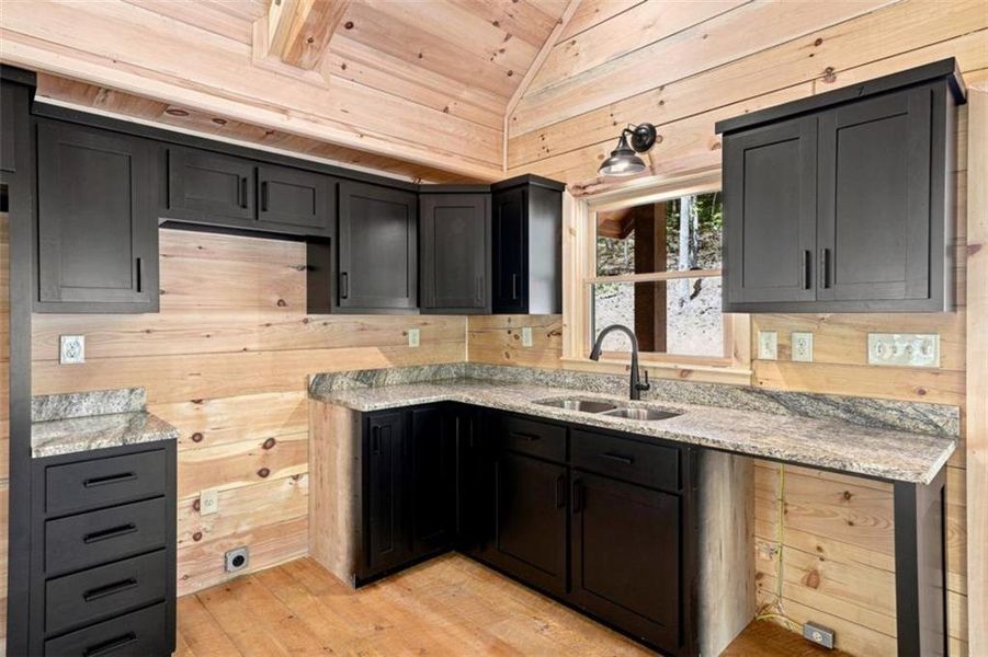 Furnished interior view inside a new home in , Cherry Log (Image 8).