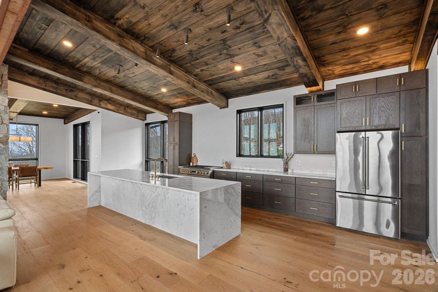 Furnished interior view inside a new home in , Banner Elk (Image 4).