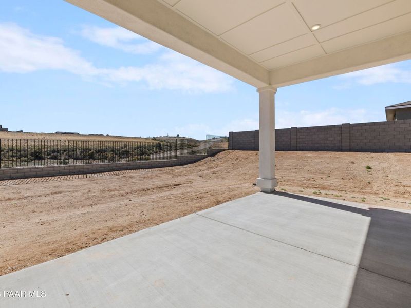 Exterior details and patio area of a home in Hidden Hills, Prescott (Image 4).