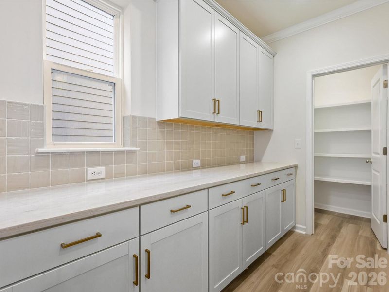Furnished interior view inside a new home in Whitley Preserve – Park Collection, Mint Hill (Image 9).
