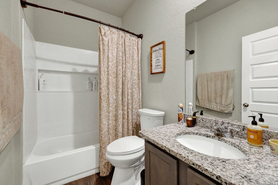 Furnished interior view inside a new home in Meadows of Martindale, Seguin (Image 13).