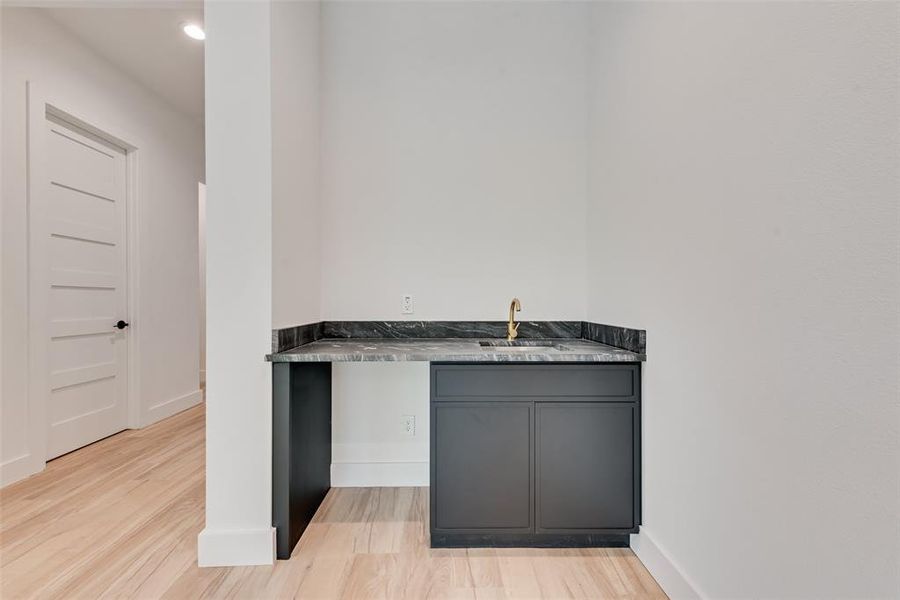 Furnished interior view inside a new home in , Dallas (Image 5).