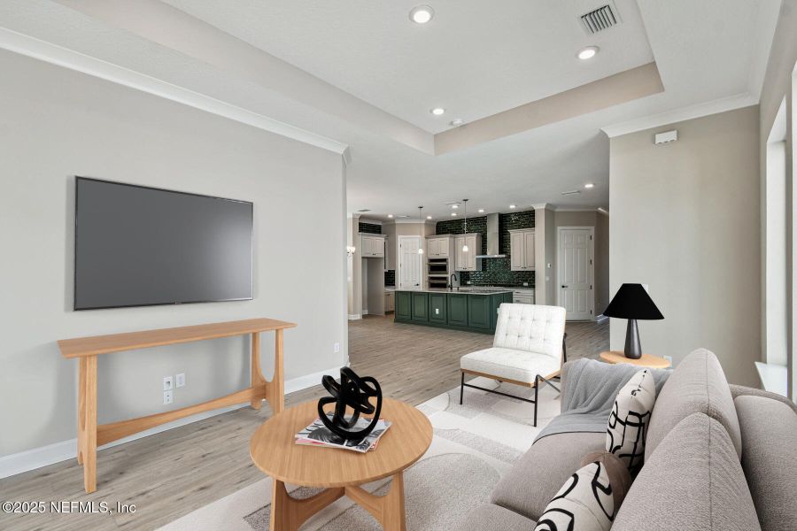 Furnished interior view inside a new home in Seabrook Village 40' Front Entry, Ponte Vedra (Image 3).