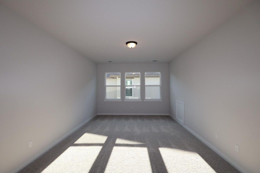 Spacious, unfurnished interior of a new home in Arbor Collection At Park Central, Georgetown (Image 9). Spacious, unfurnished interior of a new home in Arbor Collection At Park Central, Georgetown (Image 9).