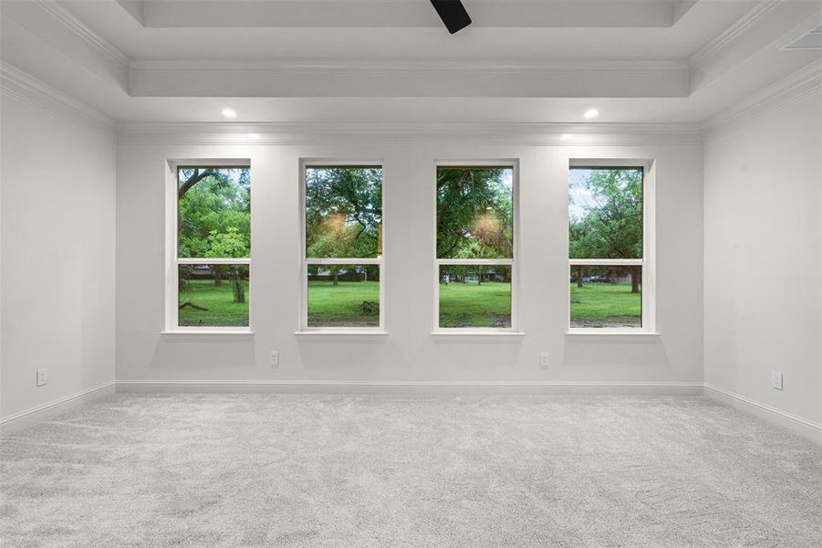 Spacious, unfurnished interior of a new home in Pecan Plantation, Granbury (Image 35). Spacious, unfurnished interior of a new home in Pecan Plantation, Granbury (Image 35).