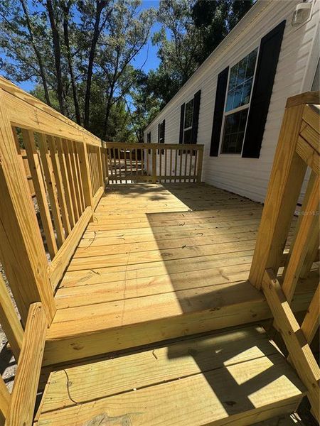 Exterior details and patio area of a home in , Trenton (Image 22).
