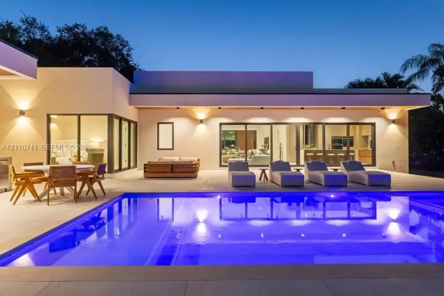 Exterior details and patio area of a home in , Pinecrest (Image 32). Exterior details and patio area of a home in , Pinecrest (Image 32).