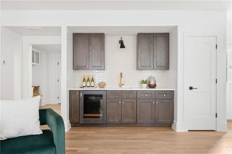Furnished interior view inside a new home in , Atlanta (Image 29).