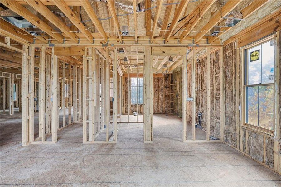 In-progress construction of a new home in , Atlanta, GA (Image 24).