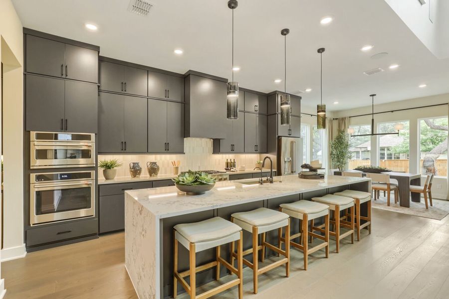 Representative furnished interior of a home built from the 4063 by Risewell Homes in Freedom at Anthem, Kyle (Image 6).