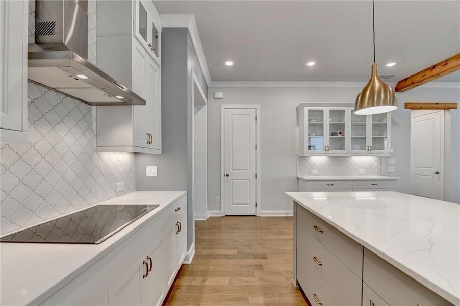 Furnished interior view inside a new home in , Duluth (Image 67).