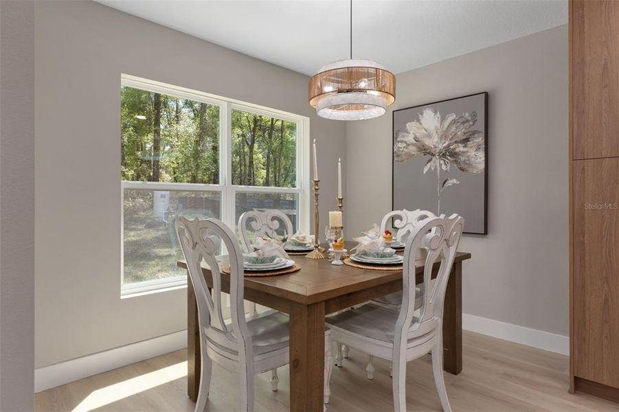 Furnished interior view inside a new home in , Inverness (Image 10).