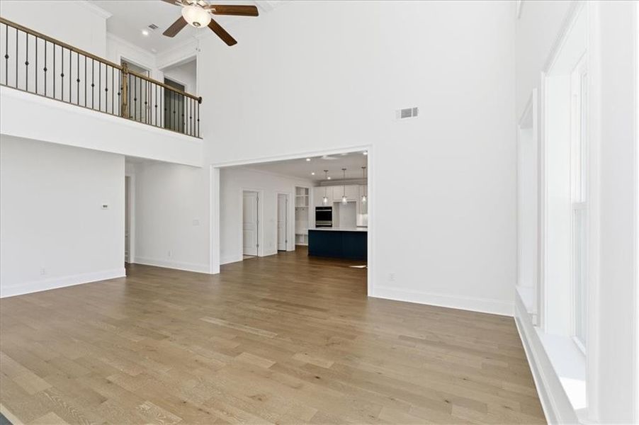 Spacious, unfurnished interior of a new home in Ford Landing, Acworth (Image 23).