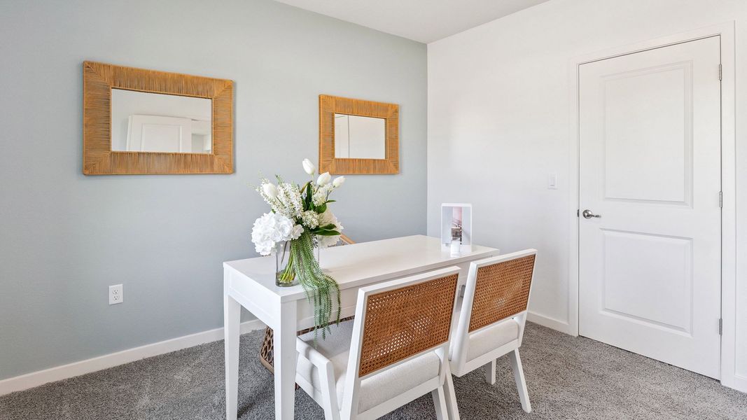 Furnished interior view inside a new home in Halifax Plantation Villas, Ormond Beach (Image 14).