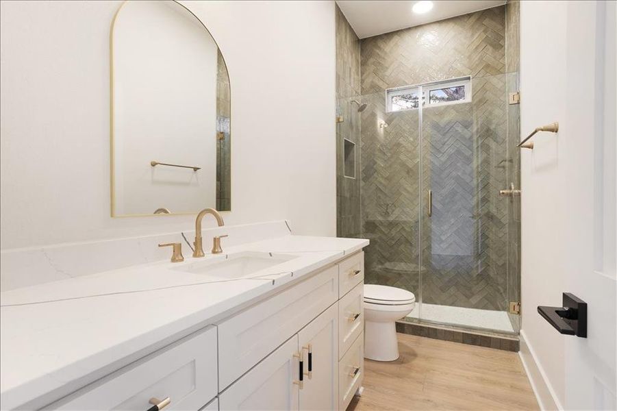 Furnished interior view inside a new home in , Pottsboro (Image 8).