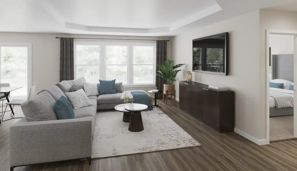 Representative furnished interior of a home built from the Beacon by Fischer Homes in Cherry Glen, Euharlee (Image 5).
