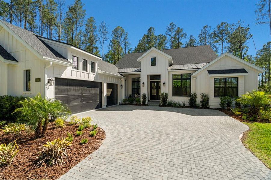 Front exterior of a new home in , Brooksville, FL, highlighting curb appeal (Image 24).